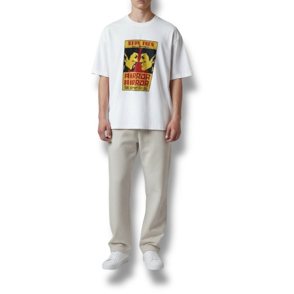 Star Trek Series Mirror Mirror Spock Graphic T 60’s reference